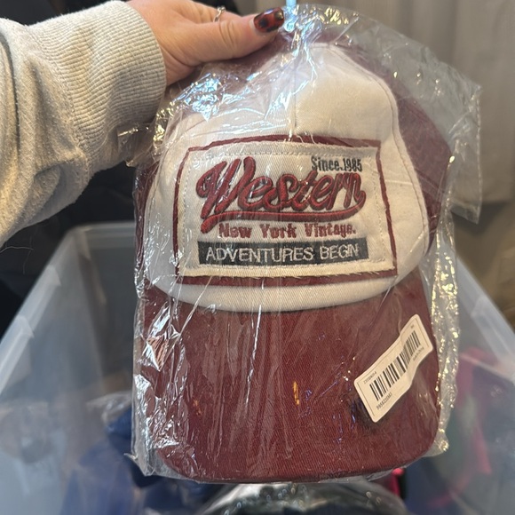 New western adventure begins trucker hat - Picture 2 of 2